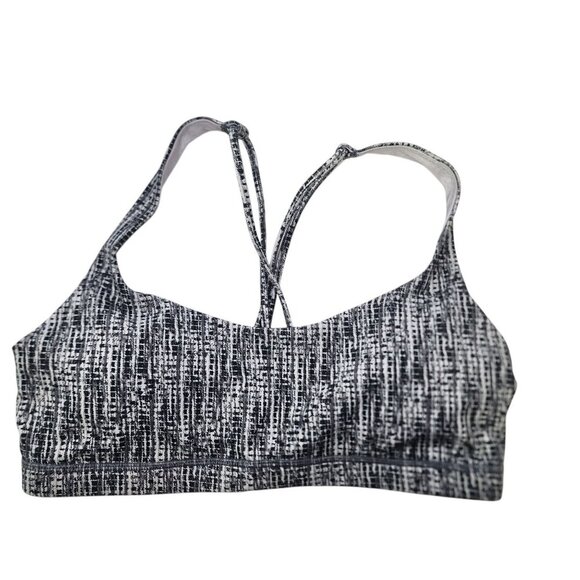CRZ YOGA Women's Fitness Workout Yoga Bra Strappy Sports Bra Medium - Picture 3 of 8